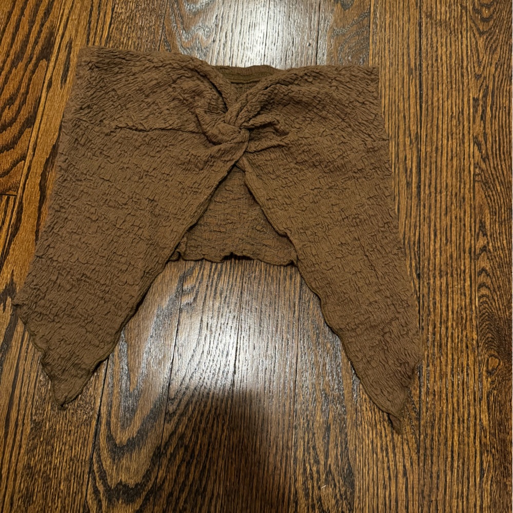 Forever21 Cropped Strapless Top